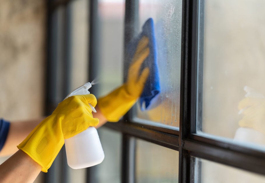 cleaning with hydrogen peroxide