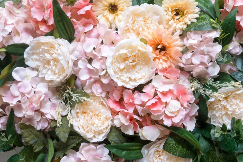 how to clean artificial flowers