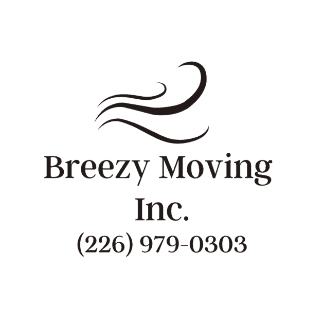 breezy moving logo bw